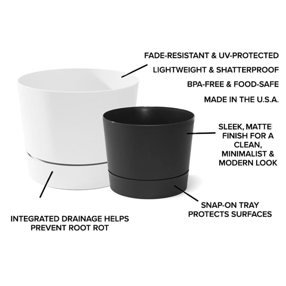 Majestic Low Profile Cylinder Pots